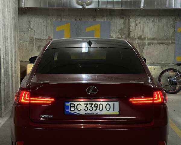 Красный Лексус ИС, объемом двигателя 2.5 л и пробегом 98 тыс. км за 17100 $, фото 2 на Automoto.ua