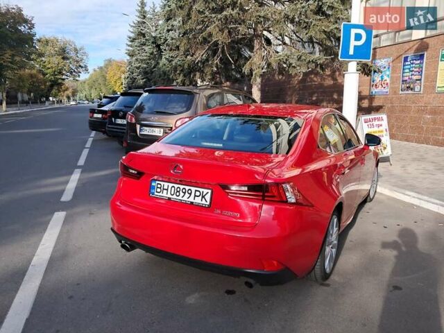 Лексус ИС 2015 в Измаиле на Automoto.ua Красный Лексус ИС, объемом двигателя 2 л и пробегом 40 тыс. км за 19200 $, фото 5 на Automoto.ua