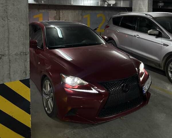 Красный Лексус ИС, объемом двигателя 2.5 л и пробегом 98 тыс. км за 17100 $, фото 3 на Automoto.ua