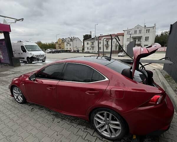 Красный Лексус ИС, объемом двигателя 2.5 л и пробегом 98 тыс. км за 17100 $, фото 7 на Automoto.ua