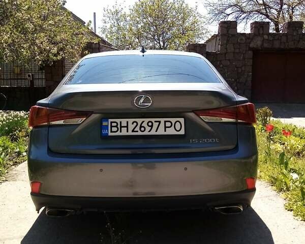 Сірий Лексус ІС, об'ємом двигуна 2 л та пробігом 74 тис. км за 21000 $, фото 6 на Automoto.ua