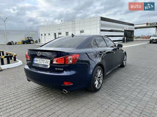 Синий Лексус ИС, объемом двигателя 2.5 л и пробегом 168 тыс. км за 10999 $, фото 2 на Automoto.ua