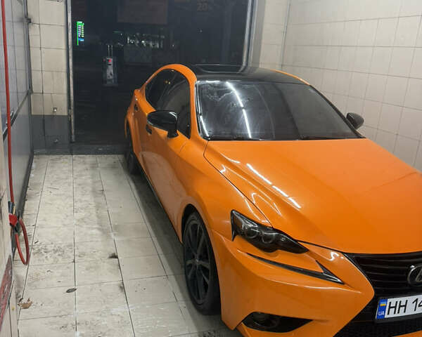 Оранжевый Лексус ИС, объемом двигателя 2.5 л и пробегом 220 тыс. км за 13500 $, фото 2 на Automoto.ua