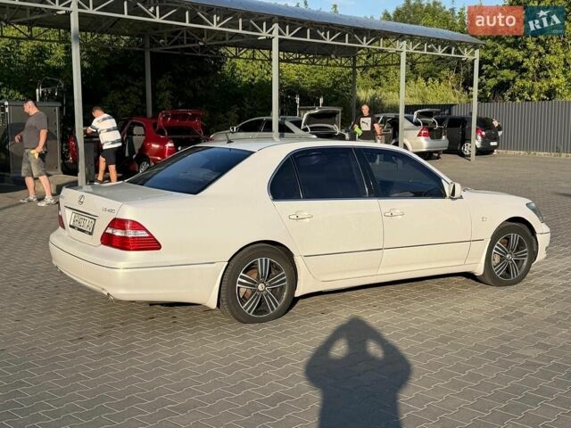 Білий Лексус ЛС, об'ємом двигуна 4.29 л та пробігом 360 тис. км за 8500 $, фото 3 на Automoto.ua