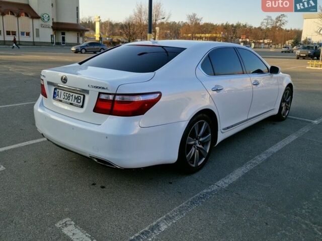 Белый Лексус ЛС, объемом двигателя 5 л и пробегом 190 тыс. км за 12250 $, фото 3 на Automoto.ua
