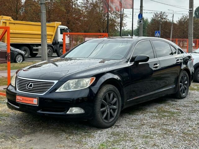 Черный Лексус ЛС, объемом двигателя 4.6 л и пробегом 287 тыс. км за 12990 $, фото 2 на Automoto.ua