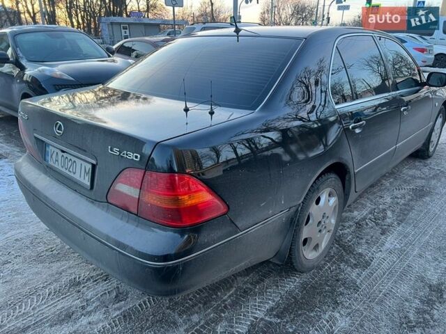 Черный Лексус ЛС, объемом двигателя 4.29 л и пробегом 313 тыс. км за 5600 $, фото 2 на Automoto.ua