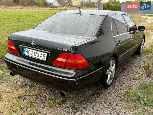 Лексус ЛС 2002 у Львові на Automoto.ua Чорний Лексус ЛС, об'ємом двигуна 4.3 л та пробігом 288 тис. км за 5999 $, фото 3 на Automoto.ua