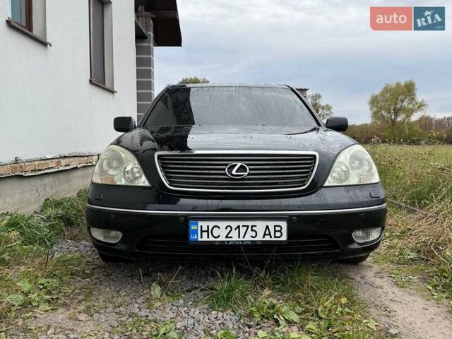 Лексус ЛС 2002 у Львові на Automoto.ua Чорний Лексус ЛС, об'ємом двигуна 4.3 л та пробігом 288 тис. км за 5999 $, фото 6 на Automoto.ua