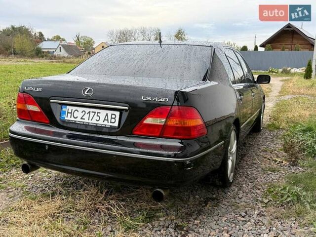 Лексус ЛС 2002 у Львові на Automoto.ua Чорний Лексус ЛС, об'ємом двигуна 4.3 л та пробігом 288 тис. км за 5999 $, фото 4 на Automoto.ua
