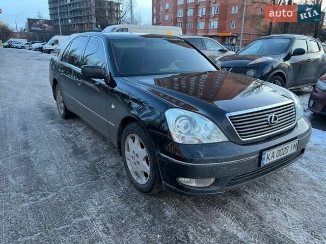 Черный Лексус ЛС, объемом двигателя 4.29 л и пробегом 313 тыс. км за 5600 $, фото 1 на Automoto.ua