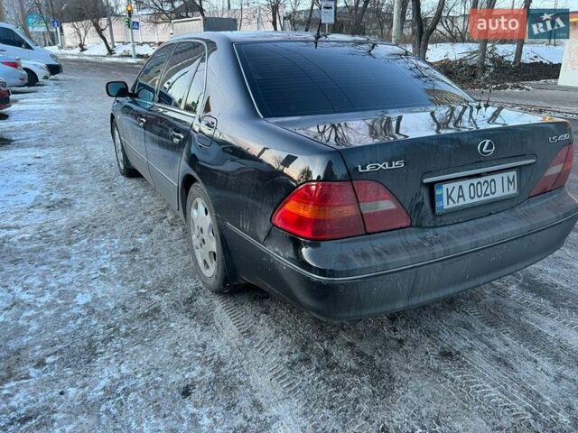 Черный Лексус ЛС, объемом двигателя 4.29 л и пробегом 313 тыс. км за 5600 $, фото 3 на Automoto.ua