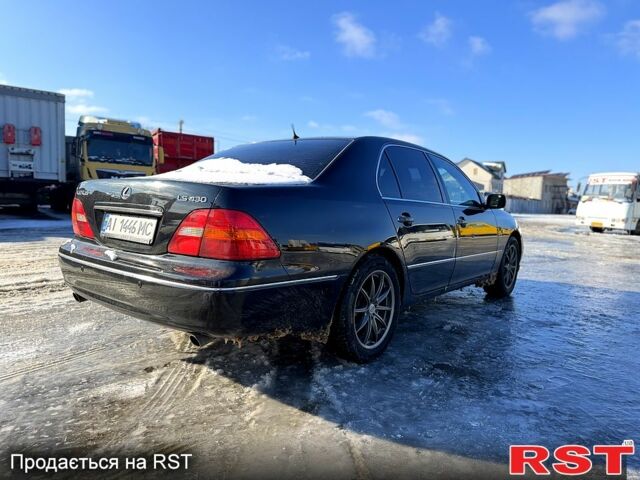 Черный Лексус ЛС, объемом двигателя 4.3 л и пробегом 260 тыс. км за 6500 $, фото 2 на Automoto.ua