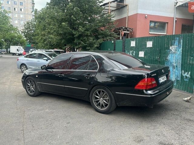 Черный Лексус ЛС, объемом двигателя 4.3 л и пробегом 286 тыс. км за 6999 $, фото 2 на Automoto.ua