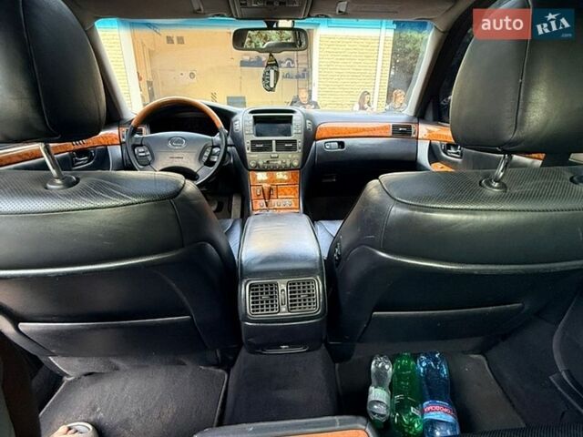 Чорний Лексус ЛС, об'ємом двигуна 4.29 л та пробігом 317 тис. км за 4150 $, фото 6 на Automoto.ua