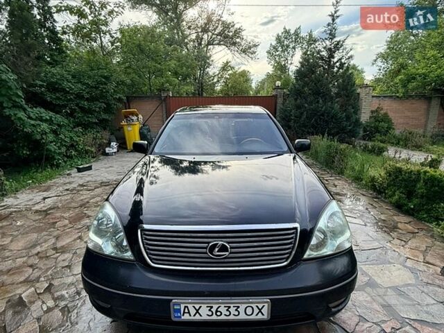 Чорний Лексус ЛС, об'ємом двигуна 4.29 л та пробігом 317 тис. км за 4150 $, фото 1 на Automoto.ua