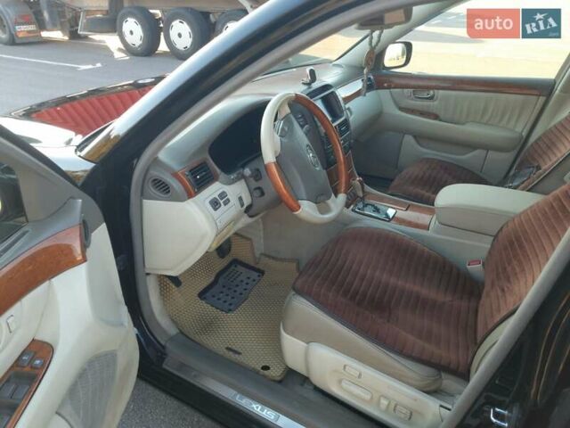 Черный Лексус ЛС, объемом двигателя 4.29 л и пробегом 240 тыс. км за 8600 $, фото 8 на Automoto.ua