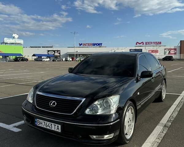 Чорний Лексус ЛС, об'ємом двигуна 4.3 л та пробігом 374 тис. км за 8700 $, фото 2 на Automoto.ua