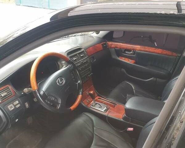 Чорний Лексус ЛС, об'ємом двигуна 4.29 л та пробігом 248 тис. км за 7100 $, фото 4 на Automoto.ua