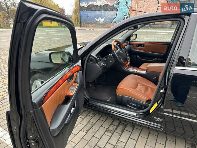 Черный Лексус ЛС, объемом двигателя 4.29 л и пробегом 307 тыс. км за 10000 $, фото 15 на Automoto.ua