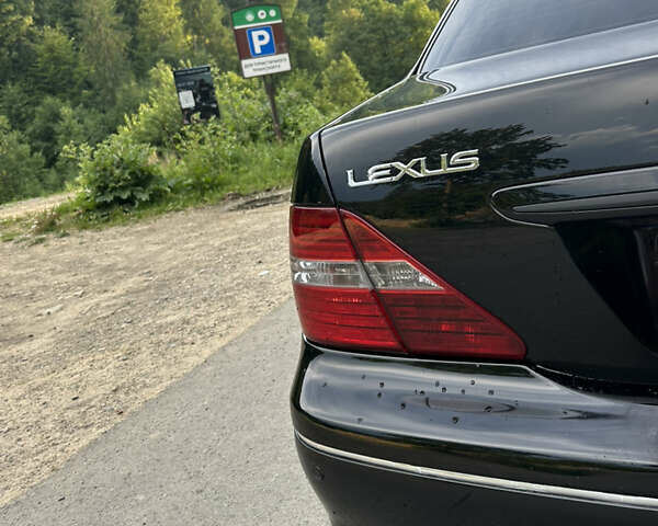 Лексус ЛС 2004 у Яремче на Automoto.ua Чорний Лексус ЛС, об'ємом двигуна 4.29 л та пробігом 335 тис. км за 7999 $, фото 10 на Automoto.ua
