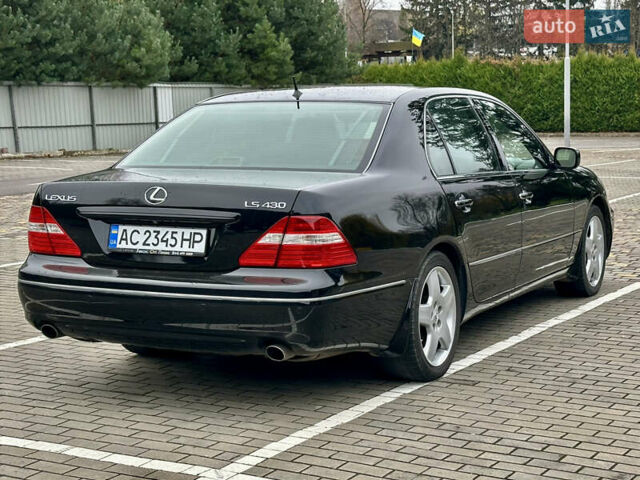 Черный Лексус ЛС, объемом двигателя 4.29 л и пробегом 307 тыс. км за 10000 $, фото 9 на Automoto.ua