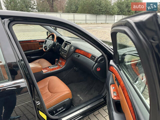 Черный Лексус ЛС, объемом двигателя 4.29 л и пробегом 307 тыс. км за 10000 $, фото 24 на Automoto.ua