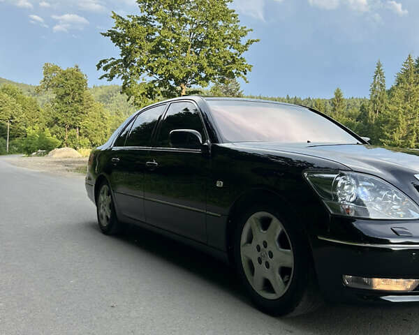 Черный Лексус ЛС, объемом двигателя 4.29 л и пробегом 335 тыс. км за 8899 $, фото 3 на Automoto.ua