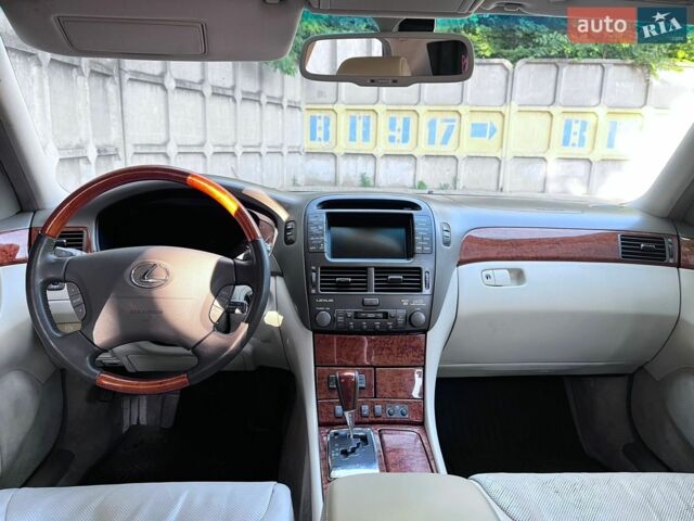 Чорний Лексус ЛС, об'ємом двигуна 4.29 л та пробігом 217 тис. км за 9500 $, фото 6 на Automoto.ua