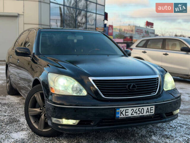 Черный Лексус ЛС, объемом двигателя 4.29 л и пробегом 250 тыс. км за 6200 $, фото 1 на Automoto.ua