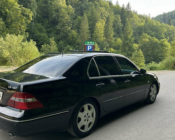 Лексус ЛС 2004 у Яремче на Automoto.ua Чорний Лексус ЛС, об'ємом двигуна 4.29 л та пробігом 335 тис. км за 7999 $, фото 7 на Automoto.ua