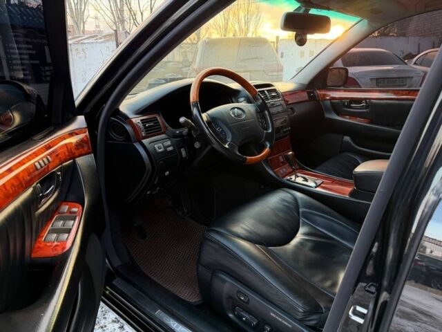 Чорний Лексус ЛС, об'ємом двигуна 4.3 л та пробігом 250 тис. км за 6199 $, фото 9 на Automoto.ua