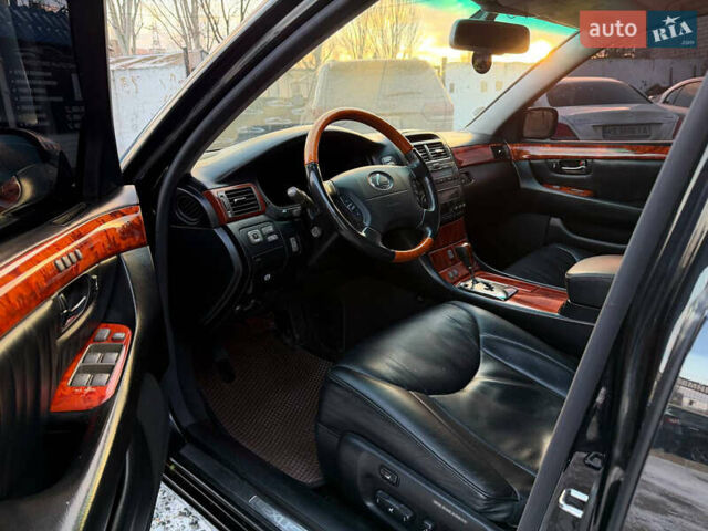 Черный Лексус ЛС, объемом двигателя 4.29 л и пробегом 250 тыс. км за 6200 $, фото 9 на Automoto.ua