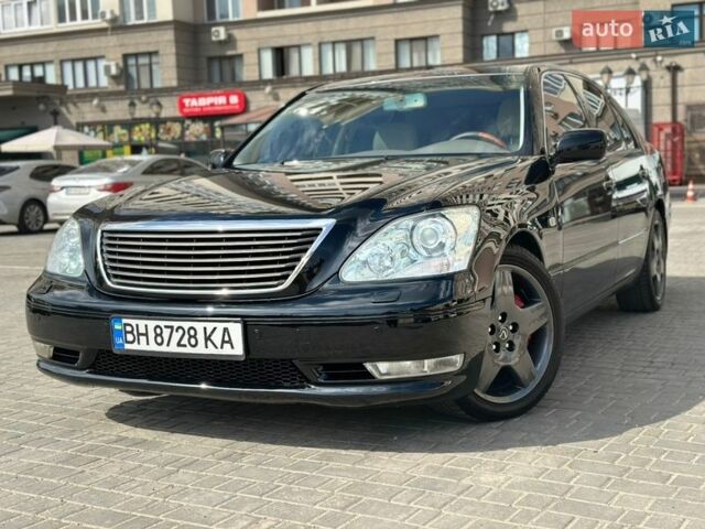 Черный Лексус ЛС, объемом двигателя 4.29 л и пробегом 290 тыс. км за 9800 $, фото 2 на Automoto.ua