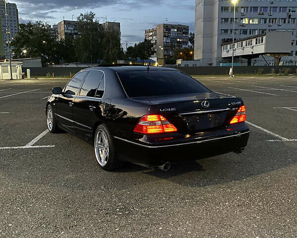 Черный Лексус ЛС, объемом двигателя 4.29 л и пробегом 330 тыс. км за 9500 $, фото 17 на Automoto.ua