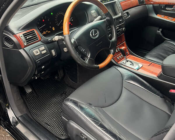 Черный Лексус ЛС, объемом двигателя 4.29 л и пробегом 384 тыс. км за 8600 $, фото 14 на Automoto.ua