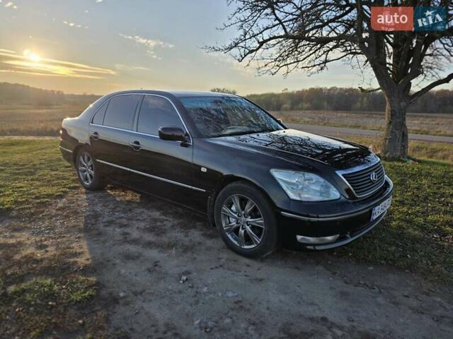 Черный Лексус ЛС, объемом двигателя 4.29 л и пробегом 298 тыс. км за 7700 $, фото 15 на Automoto.ua