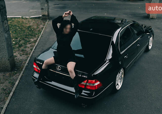 Черный Лексус ЛС, объемом двигателя 4.29 л и пробегом 330 тыс. км за 9500 $, фото 11 на Automoto.ua