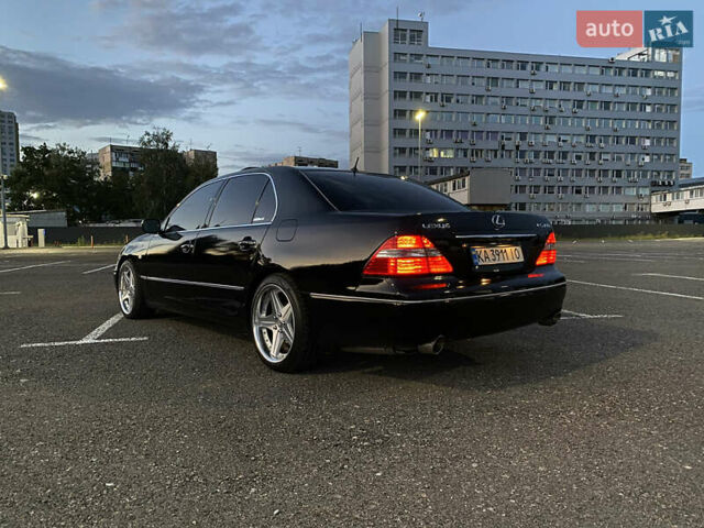 Чорний Лексус ЛС, об'ємом двигуна 4.29 л та пробігом 330 тис. км за 10500 $, фото 12 на Automoto.ua