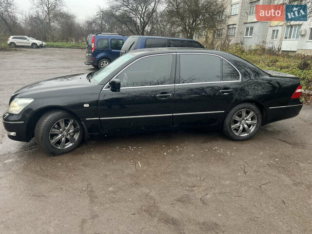 Черный Лексус ЛС, объемом двигателя 4.29 л и пробегом 384 тыс. км за 8600 $, фото 3 на Automoto.ua