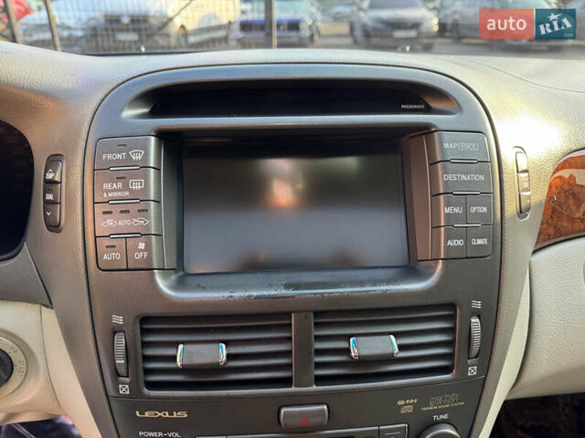 Черный Лексус ЛС, объемом двигателя 4.29 л и пробегом 330 тыс. км за 9500 $, фото 47 на Automoto.ua