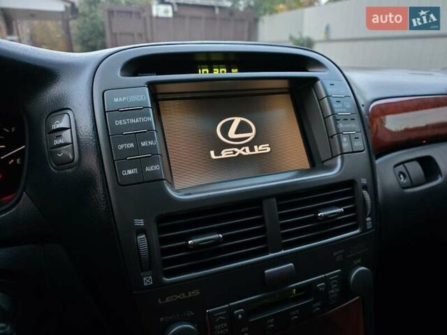 Черный Лексус ЛС, объемом двигателя 4.29 л и пробегом 298 тыс. км за 7700 $, фото 8 на Automoto.ua