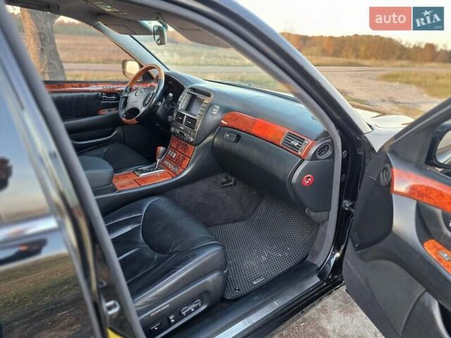 Черный Лексус ЛС, объемом двигателя 4.29 л и пробегом 298 тыс. км за 6700 $, фото 13 на Automoto.ua
