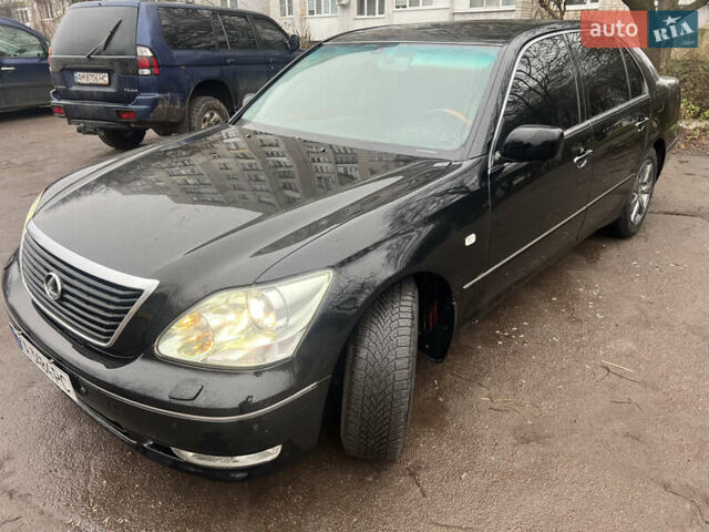 Черный Лексус ЛС, объемом двигателя 4.29 л и пробегом 384 тыс. км за 8600 $, фото 4 на Automoto.ua