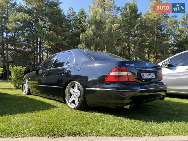 Черный Лексус ЛС, объемом двигателя 4.29 л и пробегом 330 тыс. км за 9500 $, фото 19 на Automoto.ua