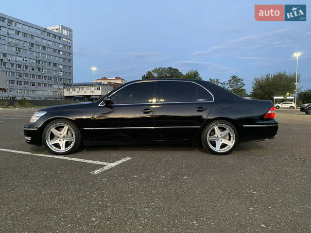 Черный Лексус ЛС, объемом двигателя 4.29 л и пробегом 330 тыс. км за 9500 $, фото 13 на Automoto.ua