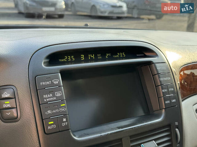 Черный Лексус ЛС, объемом двигателя 4.29 л и пробегом 330 тыс. км за 9500 $, фото 50 на Automoto.ua