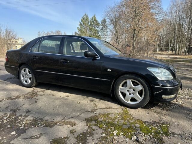 Черный Лексус ЛС, объемом двигателя 4.3 л и пробегом 300 тыс. км за 4750 $, фото 9 на Automoto.ua