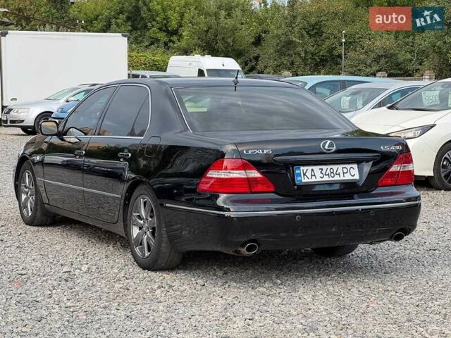 Черный Лексус ЛС, объемом двигателя 4.29 л и пробегом 284 тыс. км за 7500 $, фото 4 на Automoto.ua
