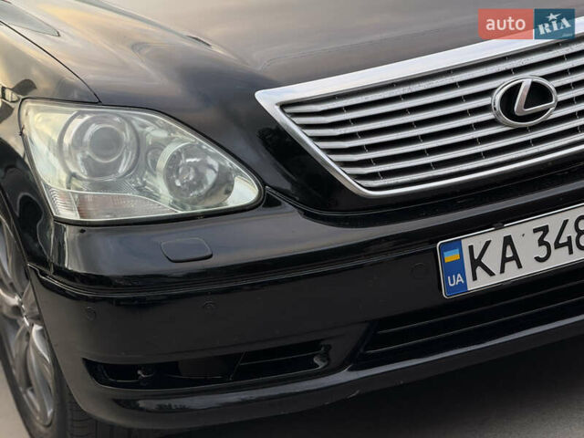 Черный Лексус ЛС, объемом двигателя 4.29 л и пробегом 290 тыс. км за 8500 $, фото 5 на Automoto.ua